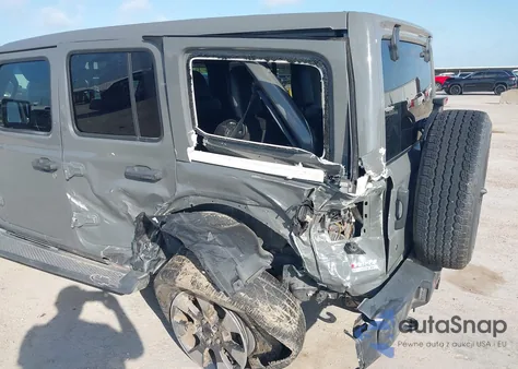 2019 Jeep Wrangler Unlimited Sahara 4X4 from USA, damaged, VIN 1C4HJXEG1KW527334